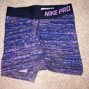 women Nike pro shorts